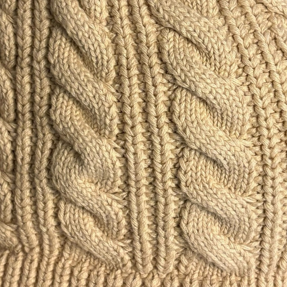 Paper Label Ariel Oatmeal Knit Bucket Hat, O/S, 100% Cotton - Picture 7 of 12